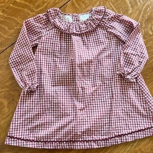 Edgehill Collection Red and White gingham Dress